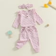 thumbnail image 2 of Fesfesfes Newborn Girl Clothes Fall Outfits Spring Cute Solid Button Girls Pocket Elastic Waist Comfy Shorts, 2 of 9