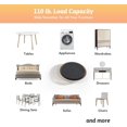 thumbnail image 4 of Deslizadores para muebles, paquete de 16 deslizadores para patas de muebles, almohadillas para mover alfombras y muebles de 3,5 pulgadas, resistentes, 4 of 5