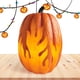thumbnail image 3 of Linterna de calabaza de Halloween, linterna de calabaza de Halloween, linterna de calabaza con llama iluminada a batería, Jack O Lantern, rendimiento confiable, 3 of 12