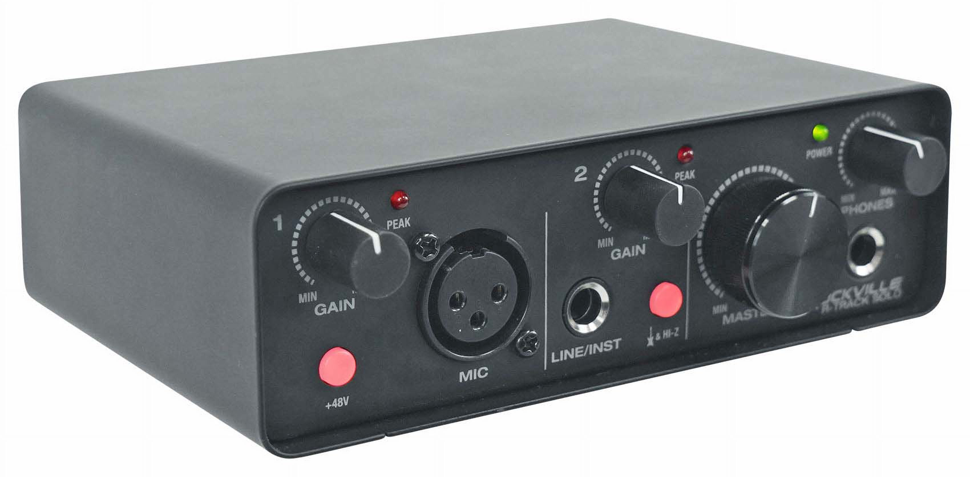 Rockville R-TRACK SOLO Recording USB C Audio Interface 24Bit 192Khz+ASIO Drivers