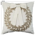 thumbnail image 3 of Wreath Cushion, 3 of 4