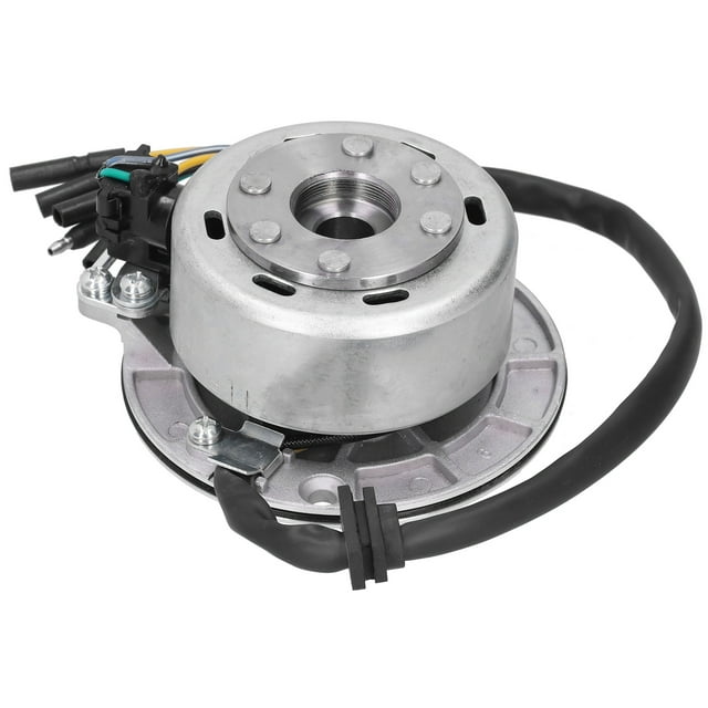 Engine Stator Coil,Motorcycle Magneto Stator Plate Motorcycle Stator Parts Magneto Generator Coil Sleek Aesthetic
