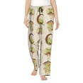 thumbnail image 2 of Kdxio Women's Comfy Stretch FrogsPrint Drawstring Pajama Pants-Large, 2 of 9