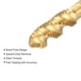 thumbnail image 3 of Unique Bargains M3.5 x 0.6 High Speed Steel Machine 3 Spiral Flutes Thread Tap Titanium Plated, 3 of 6