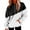 White, variant on Vedolay Women's Hoodies Fashion 2023 Casual Oversized Long Sleeve Hoodie Sweatshirts Zip up Hoodie Y2k Green,S
