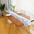 thumbnail image 4 of GZHJMY Butterfly Flowers Table Runner Machine Washable Polyester Table Runner Rectangle Reversible Dresser Scarves Table Decor 13 x 90 Inch, 4 of 7