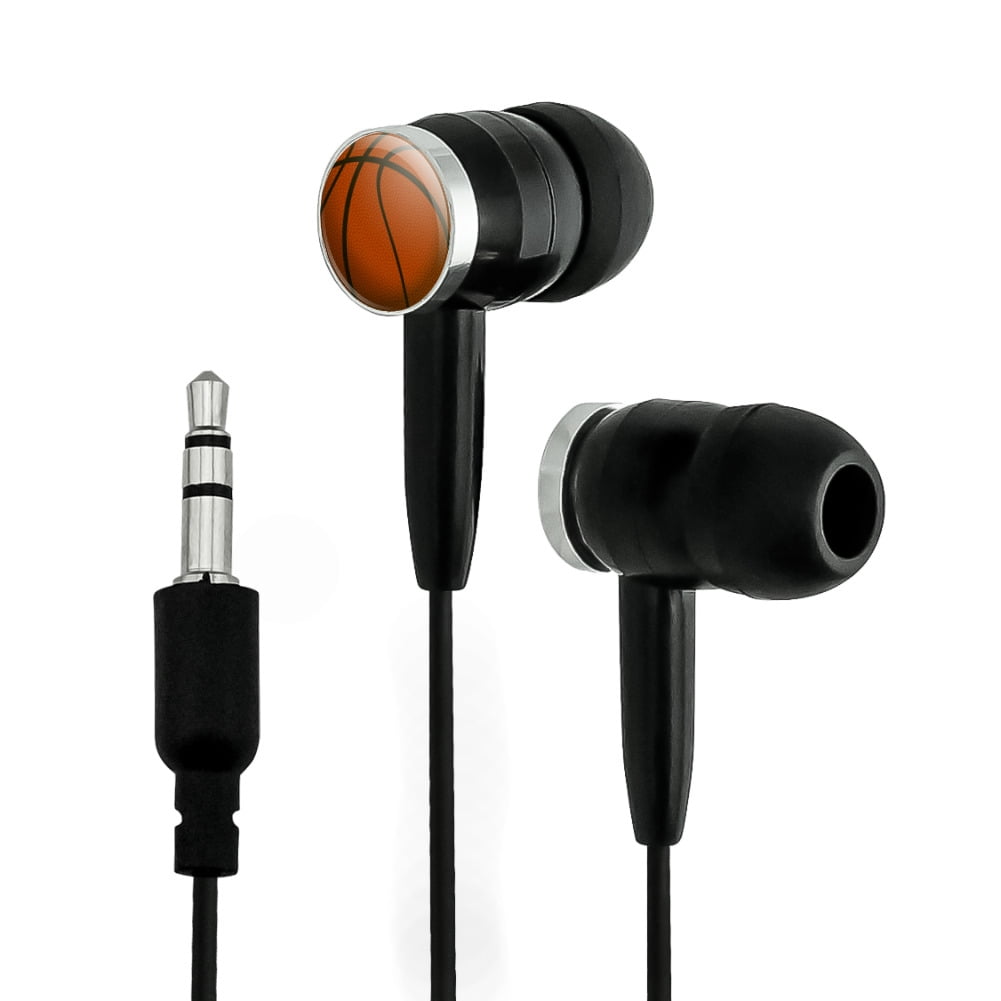 Basketball Novelty InEar Earbud Headphones