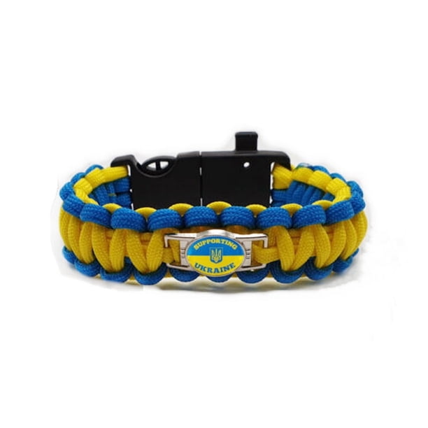 Pulseras Paracord Bsvklp Símbolo Ucraniano regalo pareja