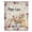 Beige, variant on Spring Easter Sheer Curtains 54" Long, Watercolor Flowers Cute Rabbits Eggs Leaf Beige Light Filering Curtains, Breathable Simi Curtain Privacy Drapes for Kitchen Bathroom Small Window Treatment