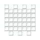 thumbnail image 1 of Wosthever Adhesivo de pared de mosaico de 10 piezas, adorno para habitación del hogar, pegatina de azulejo 3D, accesorio de diseño de escena, Decoración del hogar Transparente 20*20*10 piezas, 1 of 6