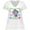 AA-White, variant on Inktastic Sarasota Florida Cute Swimming Manatee Women's Plus Size V-Neck T-Shirt
