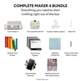 thumbnail image 3 of Cricut Maker 4 Cutting Machine with EasyPress 3 Heat Press and Materials Bundle, 3 of 8