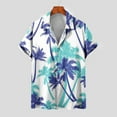 thumbnail image 5 of Hawaiian Shirt for Men Short Sleeves Printed Casual Shirts Button Down Summer Beach Shirts Big & Tall Breathable Tropical Holiday Bowling Shirts, 5 of 5