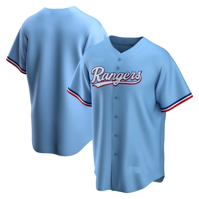 Men's Texas Rangers Jersey Adult Baseball Jersey Sport Shirt