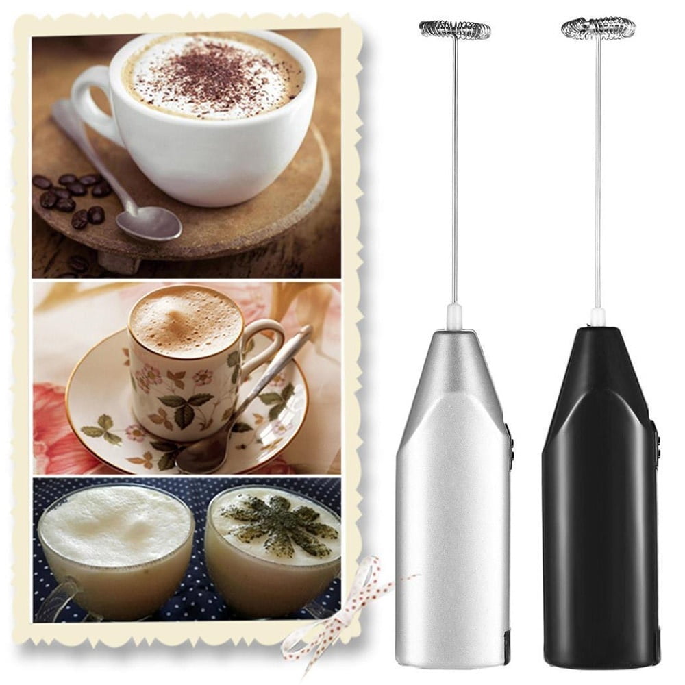 2021 Electric Milk Frother Drink Foamer Whisk Mixer Stirrer Coffee Egg beater/_CA