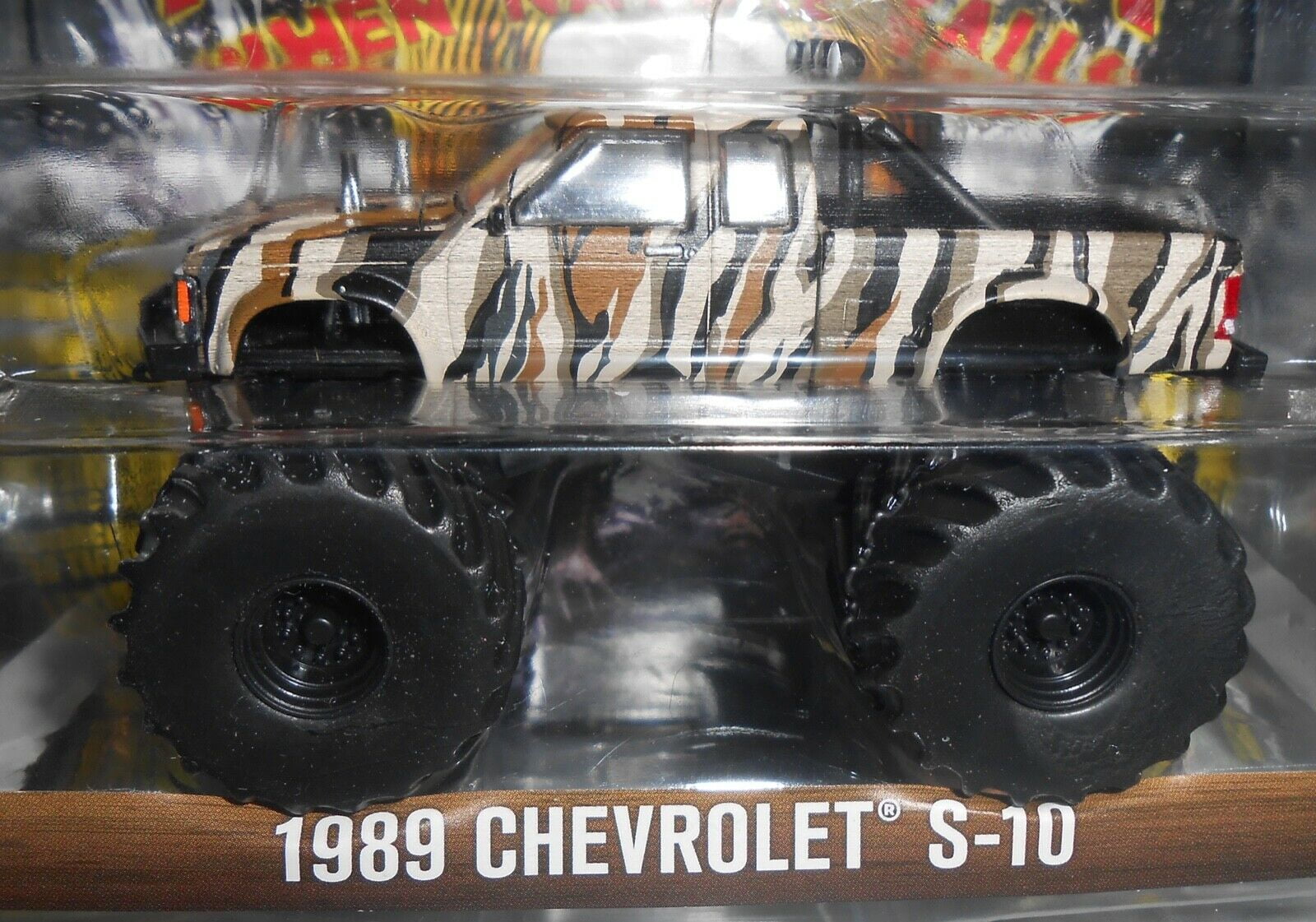 グリーンライト 1989 シボレー S-10 ACE VENTURA 迷彩柄 ミニカー
