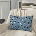 thumbnail image 5 of Logiee Astronaut Print Pillow Case,Throw Pillow Covers, Double Sided Plush Cushion Cover for Couch Sofa Bed, Only Pillowcase-16"x24", 5 of 6