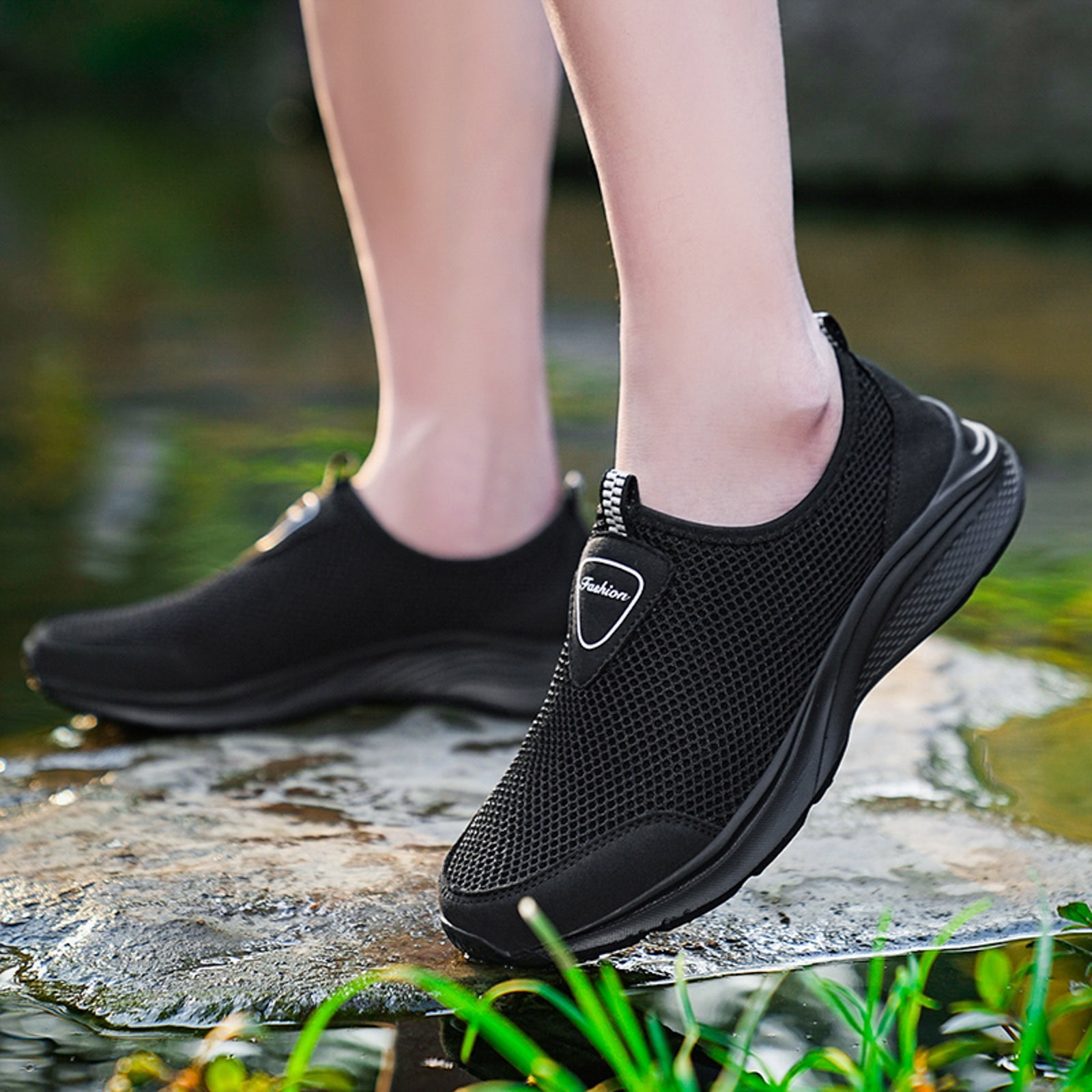 Chaussures Femme Légères Et Respirantes - Largeur H - Confortables Pour Marche, Travail, Ville - Décontractées - 7