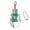 Green, variant on ABS Press Strong Claw Doll Machine Grab-clip Keychain Secure Grip Design Simulated Toy Accessory For Key Backpacks