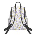 thumbnail image 2 of Naloa Daisies Flowers Print Lightweight DayBackpack Suitable for school, work, shopping, travel, etc., 2 of 5