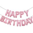 thumbnail image 1 of Yanonmyfd Globos Happy Birthday para Decoracion, Globos Feliz Cumpleaños, Baner Cumpleaños. Letrero de globos metalicos de fiesta. Kit fiesta decoracion pared. Decoration banner Party (HAPPYROSAMEX), 1 of 23