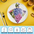 thumbnail image 6 of Shangniulu Cloth Napkins Dinner Table Napkins, Washable Reusable Polyester Napkins for Home Holiday Party Wedding Table Setting Decoration, 6 of 7