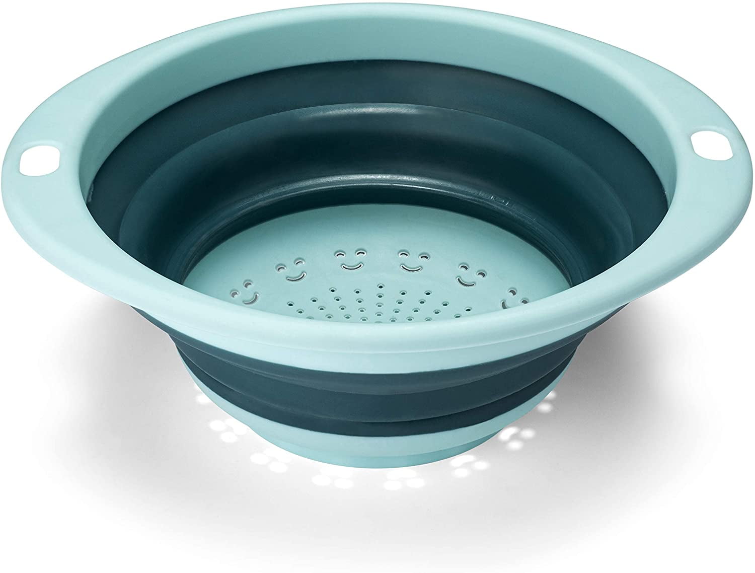 Homevative Bamboo Cutting Board with Colander