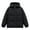 Black, variant on Men Puffer Jacket Winter Warm Thick Hooded Puffer Coat Zip Up Baggy Down Outerwear Relaxed Fit Padded Loose Casual Jackets for Men Black L