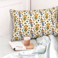 thumbnail image 4 of Cauagu Harvest Scarecrow Pattern Print Pillow Covers with Envelope Closure,1PC Pillow Cases Decorative Pillow Case for Bed & Couch, Pillows Not Included-14"x20", 4 of 6