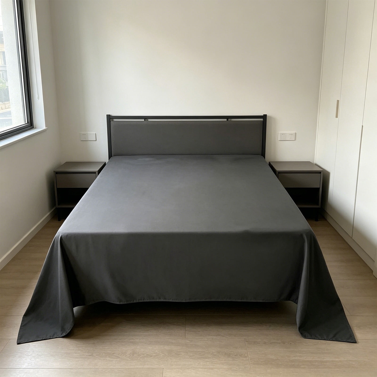 Waterproof Mattress Protector Flat Sheet Bed Cover Leak Proof Anti Stain Breathable Easy Clean Durable Mattress Pad Waterproof Barrier For Dorm Home Pet Owners Apartment Guest Room Use