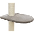 thumbnail image 5 of TRIXIE Altea Plush 3-Level 46.1" Cat Tree with Sisal Scratching Posts & Cat Toy, Gray, 5 of 8