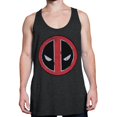 thumbnail image 1 of Deadpool Distressed Symbol Tank Top-Small, 1 of 4