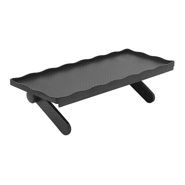 Estante antideslizante para pantalla de TV, soporte de almacenamiento para de juegos, estantes de exhibición para decoración de Soledad Estante superior de la pantalla