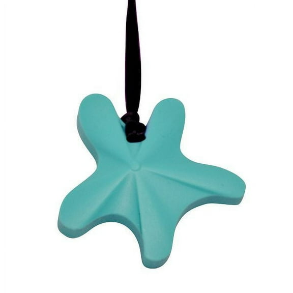 Starfish Chewy Pendant- Aqua Color