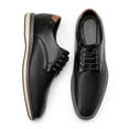 thumbnail image 3 of BURUDANI Mens Casual Round Toe Classic Lace-up Oxford Shoes, 3 of 7