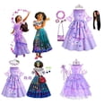 thumbnail image 2 of Disfraz de princesa Fiesta de Carnaval Vestido de princesa púrpura para niñas Isabella Cosplay Encanto Disfraz Niños Isabella Encanto Dress5T (Tamaño 120) Gao Jinjia LED, 2 of 2