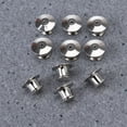 thumbnail image 4 of 25PCS Metal Flat Locking Pin Backs Brooch Badge Accessories(Silver), 4 of 7