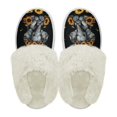 thumbnail image 2 of Chririnla Cartoon Elephant Cotton Home Slippers Women Fuzzy Warm House Shoes with Anti-Skid Sole Plush Slippers for Winter Home, 2 of 7