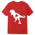 thumbnail image 4 of WERYOUNG Boy's T-Shirts St Patrick's Day Short Sleeve Crewneck Cartoon Dinosaur Print Casual Kids T Shirt Daily Wear Relaxed Fit Tee Shirts Party Night Comfortable Cozy Toddler Top, 4 of 4