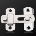 24PCS Stainless Steel Door Buckle Door Security Sliding Latch Lock for