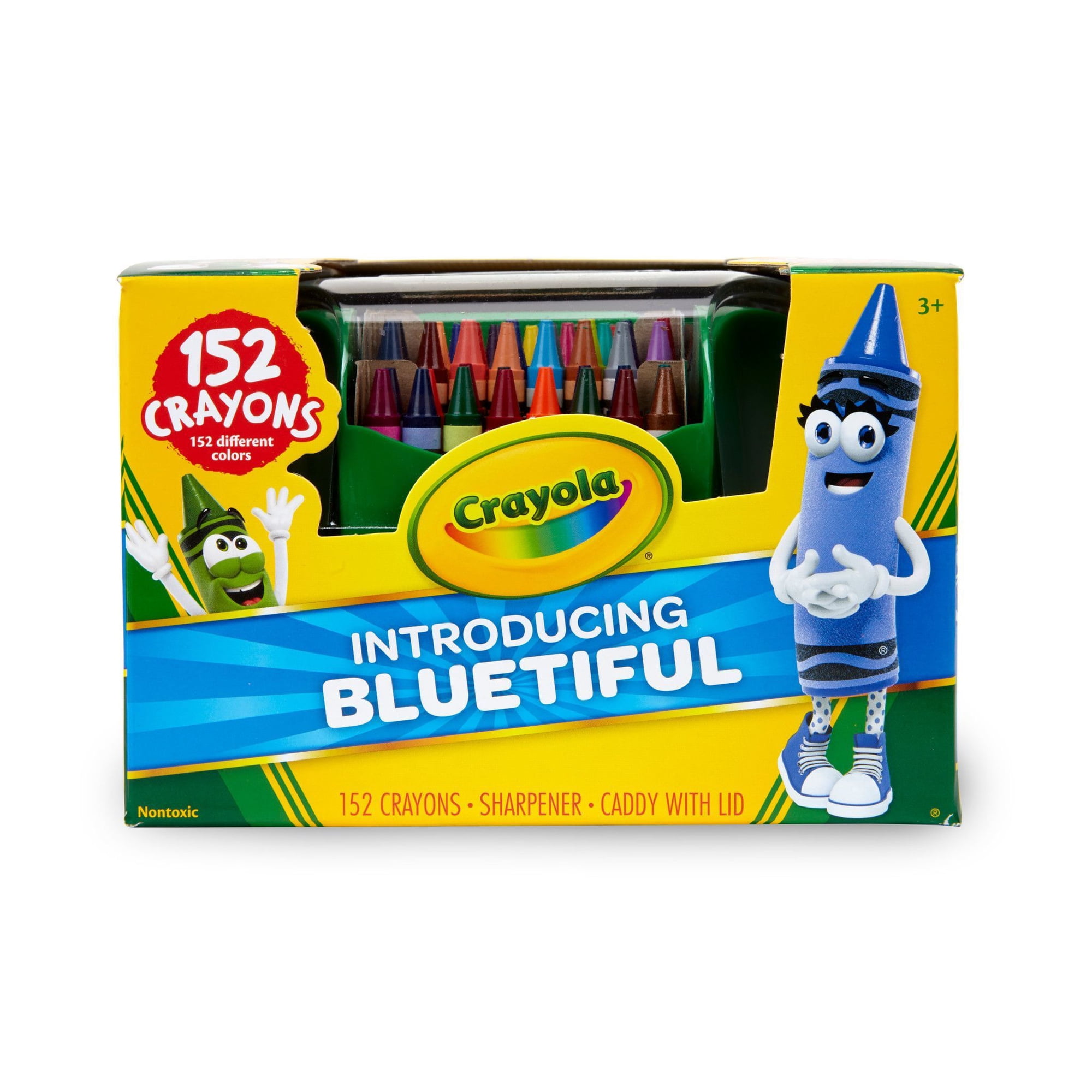 Crayola Ultimate Crayon Collection, 152 Bulk Crayons, Back to School Supplies, Art Teacher Supplies, Classroom Essentials, Gifts for Teachers and Kids, Ages 4+