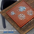 thumbnail image 7 of Jumbl 1500-Piece Wooden Jigsaw Puzzle Table, 35" x 35" with 360° Rotation, 7 of 7