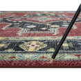 thumbnail image 2 of Heriz Medallion Red 2 ft. x 7 ft. Machine Washable Traditional Indoor Area Rug, 2 of 4