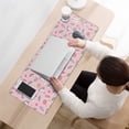 thumbnail image 3 of Long Mouse Pads for Desk,Pink Cartoon Unicorn Dessert Rainbow Heart Desk Mats on Top Of Desks, Desk Mouse Pad Extra Large with 3mm Non-Slip Base and Stitched Edge for Gaming,Work,Home 31.5"x11.8", 3 of 5