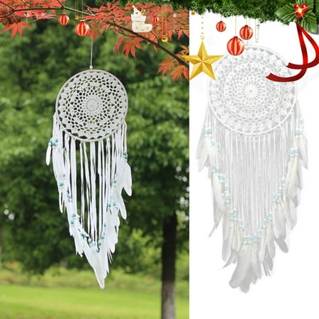 

NEGJ Swan Feather Feather Hanging Wall Decoration Indoor Pendant Wall Hanging