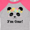 thumbnail image 4 of Inktastic First Birthday Panda 1 Year Old Girl Girls Baby Bodysuit, 4 of 5