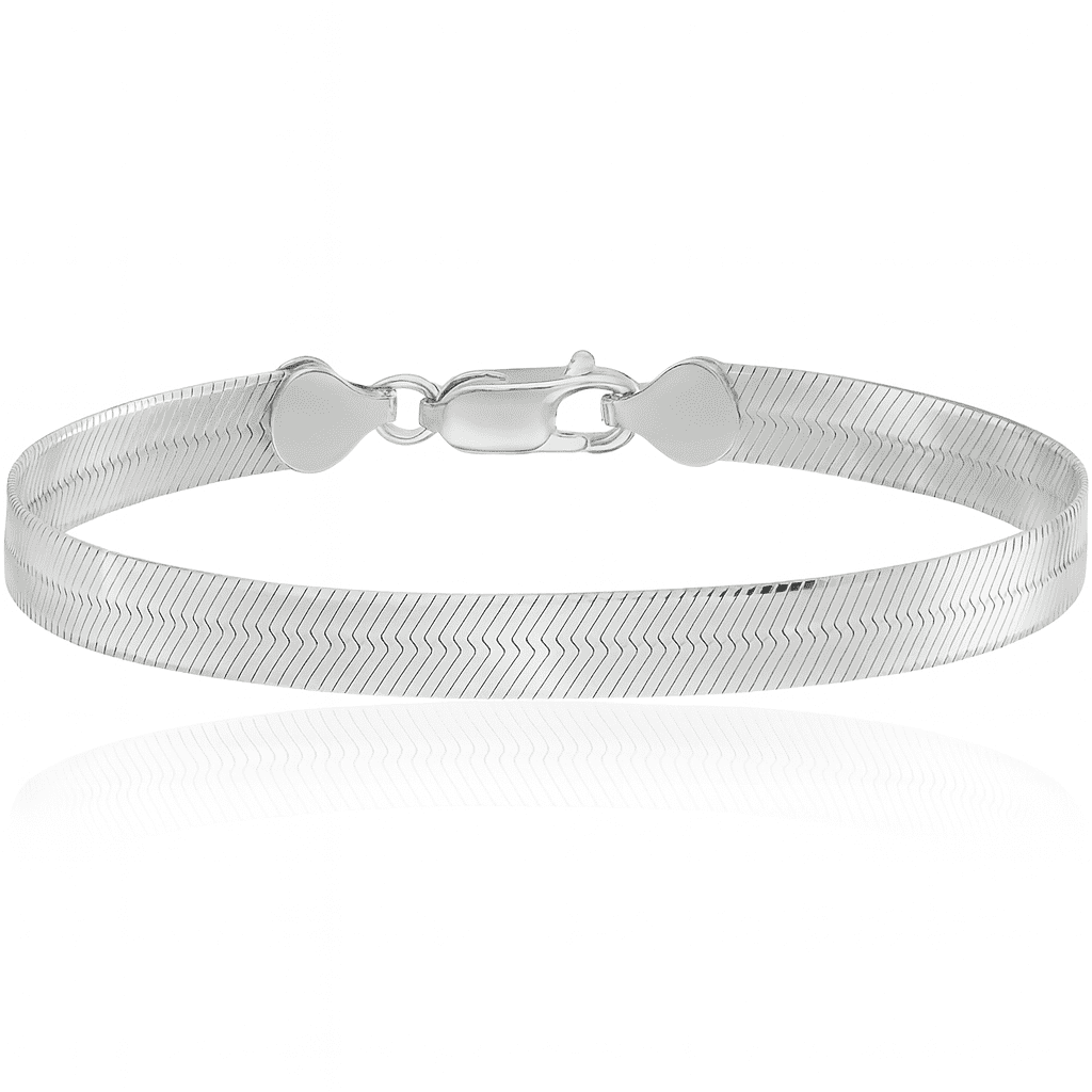 Hamilton Bracelet 18mm Silver Tone Stainless Steel, Regular Length