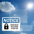 thumbnail image 6 of (2 Pack) Door Must Be Locked After Use Sign, 6 of 7