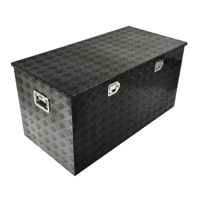 Pickup Truck Trunk Bed Tool Box 48"x24"x24" Underbody Trailer Storage w/ Lock