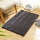 thumbnail image 4 of Alfombrilla de puerta Matsuzay alfombrilla de baño gris oscuro 43*61 CM, 4 of 6